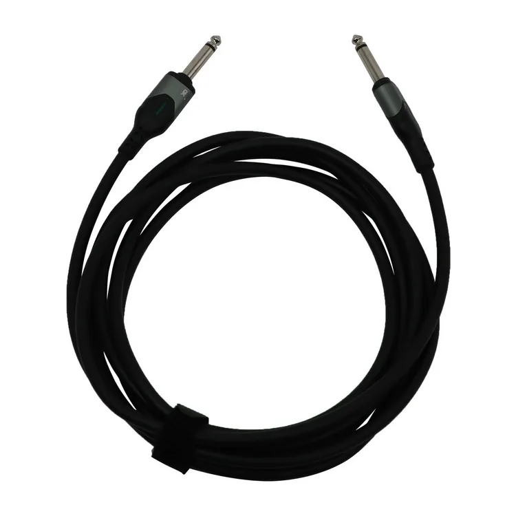 DK Guitar Connecting Cable 6.0 Meters 20ft Instrument Cable Noise Reduction Audio Cable 6.35mm Male Jack Audio Cord