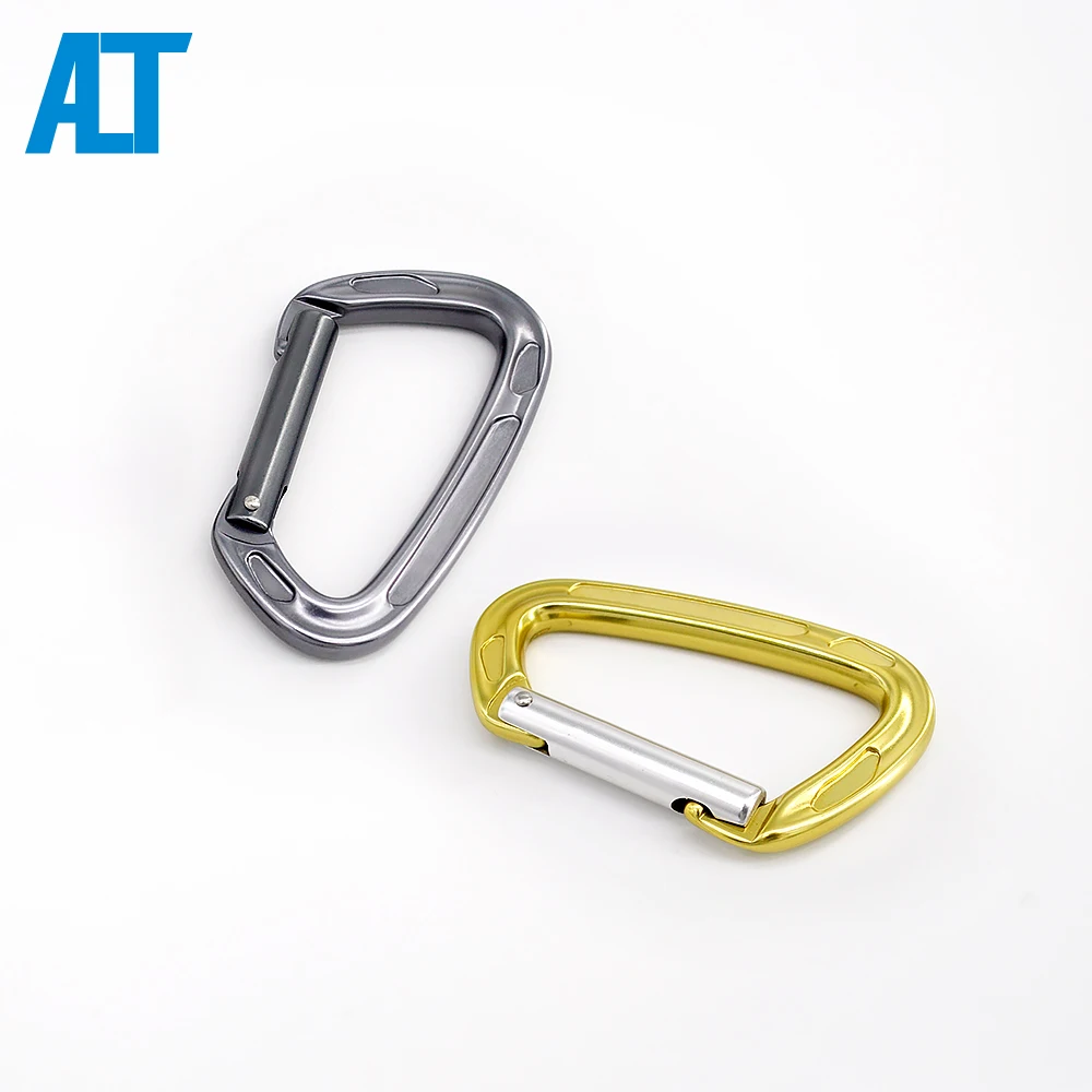 
Ailot 22kn Кемпинг крючок в форме на открытом воздухе без блокировки восхождение на заказ алюминиевый карабин 