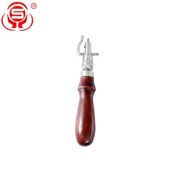 
Leather Craft Stitching Groover 7-in-1 Skiving Leather Edger Groover Skiving Edger Beveler 