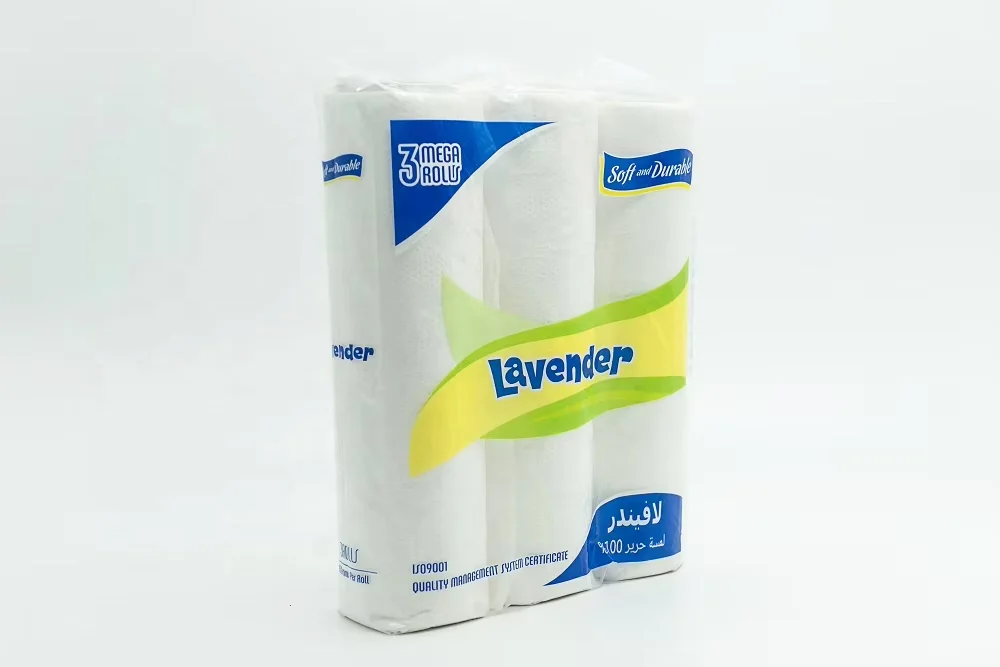 Cheap Wholesale Factory Direct Sale 3-grain Packing Jumbo Roll Kitchen Paper 2 Ply Embossing Soft Strong Absorbent Paper Towel