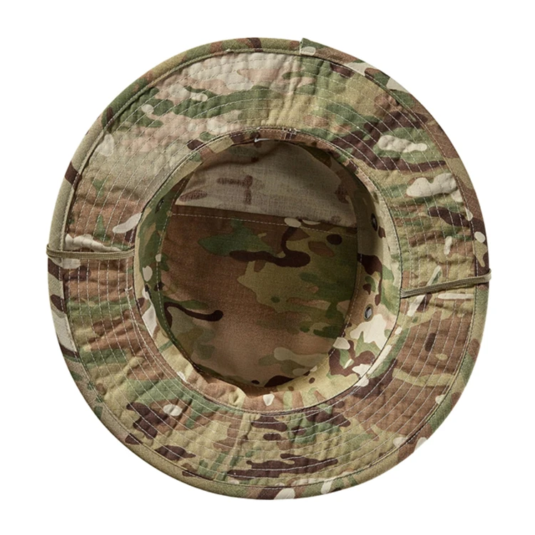 Оптовая продажа широкополая шляпа Boonie MC camo шляпа-ведро пустынного леса для мужчин регулируемая