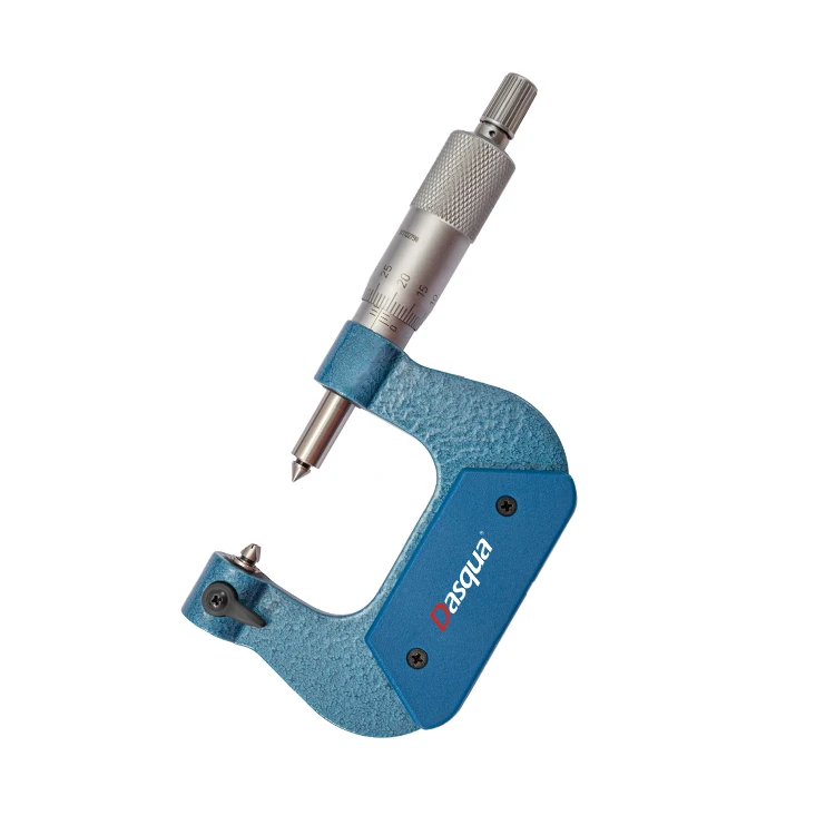 Dasqua 0 25 мм Микрометр для измерения внешней резьбы