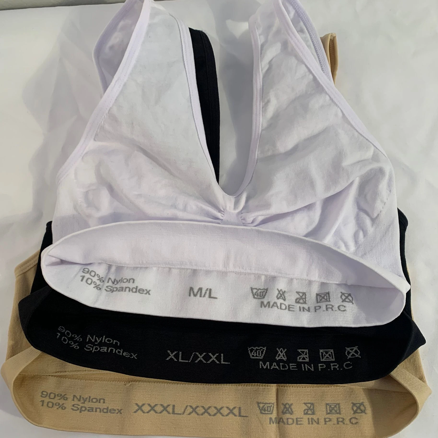 
TV Ahh Bra Wireless Sports Bra without pads seamless Genie Comfortable Push Up Bra 