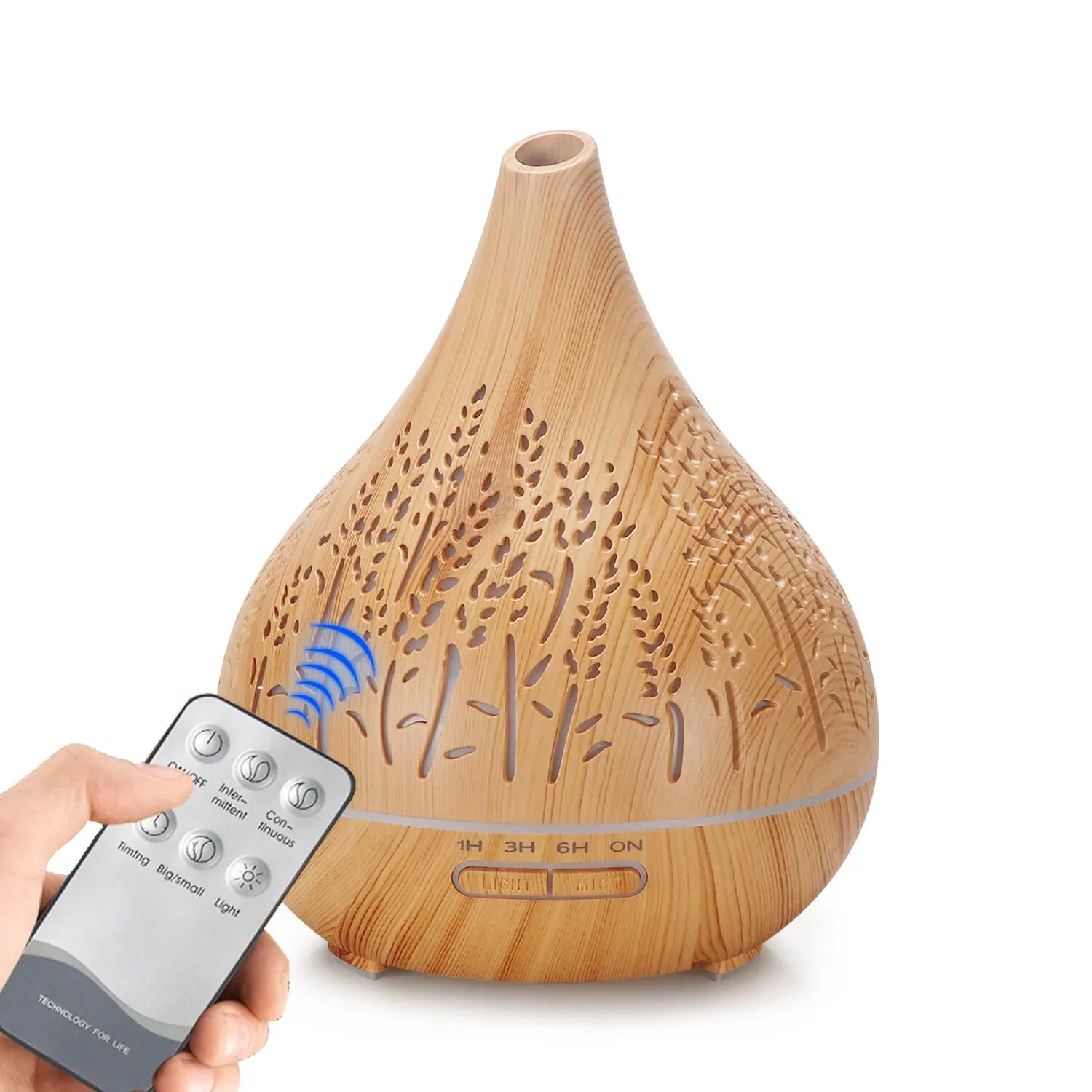 Cool Mist Humidifier for Bedroom Aromatherapy Humidifier with 7 Color Changing Led Lights