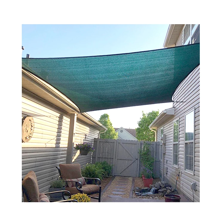 Green sunshade protection shade sail awning /90% shade cloth netting/ shade cloth for greenhouse