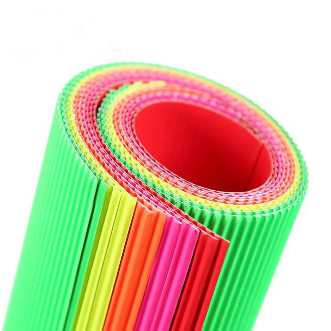 
Full color E flute 50*70cm color corrugated cardboard sheets paper 