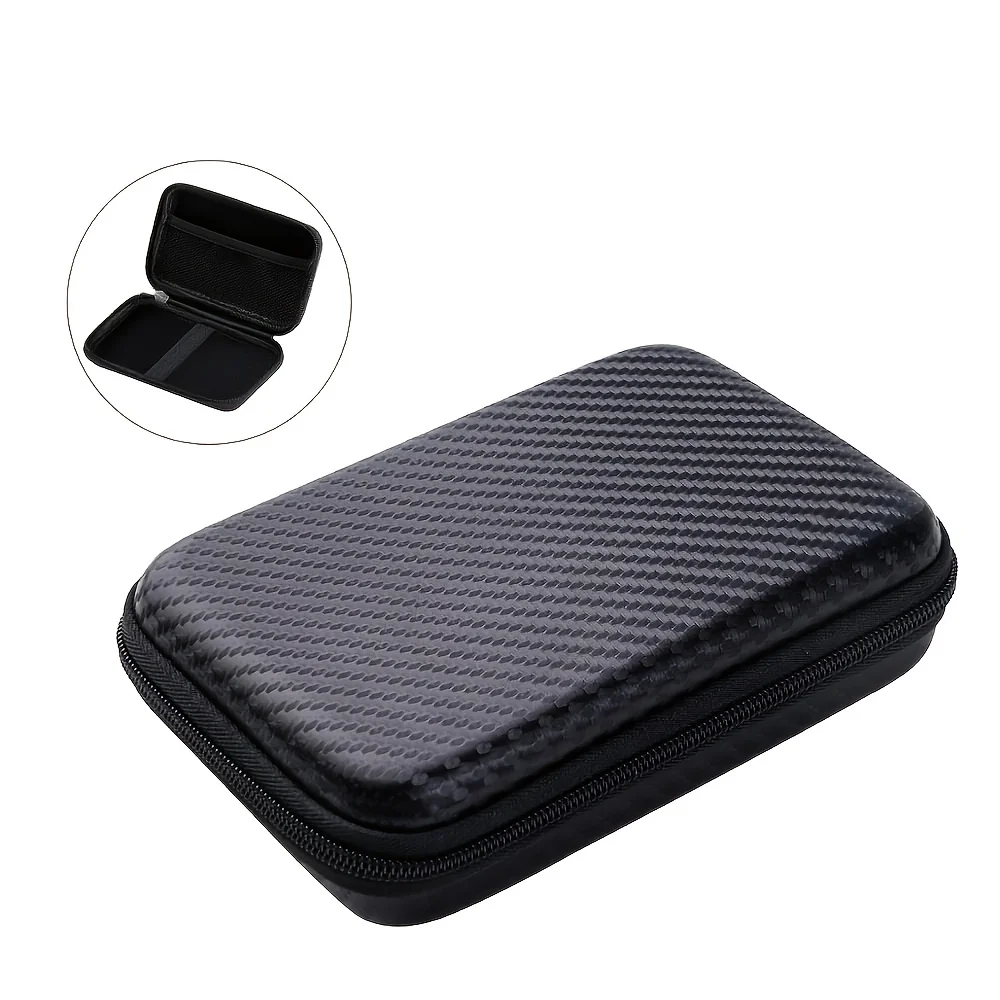 Custom High Quality Waterproof Multifunction Hard Eva Zipper Storage USB Cable SD Card Case For Travel Vacation
