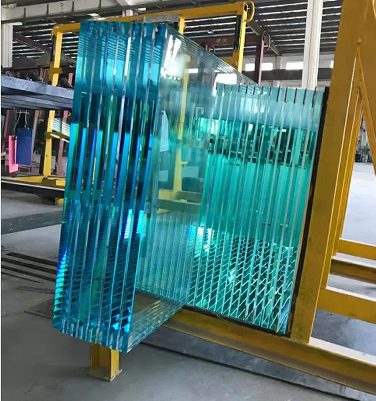 Fin Tempered Glass Balcony Sliding Glass Fencing Shower Door