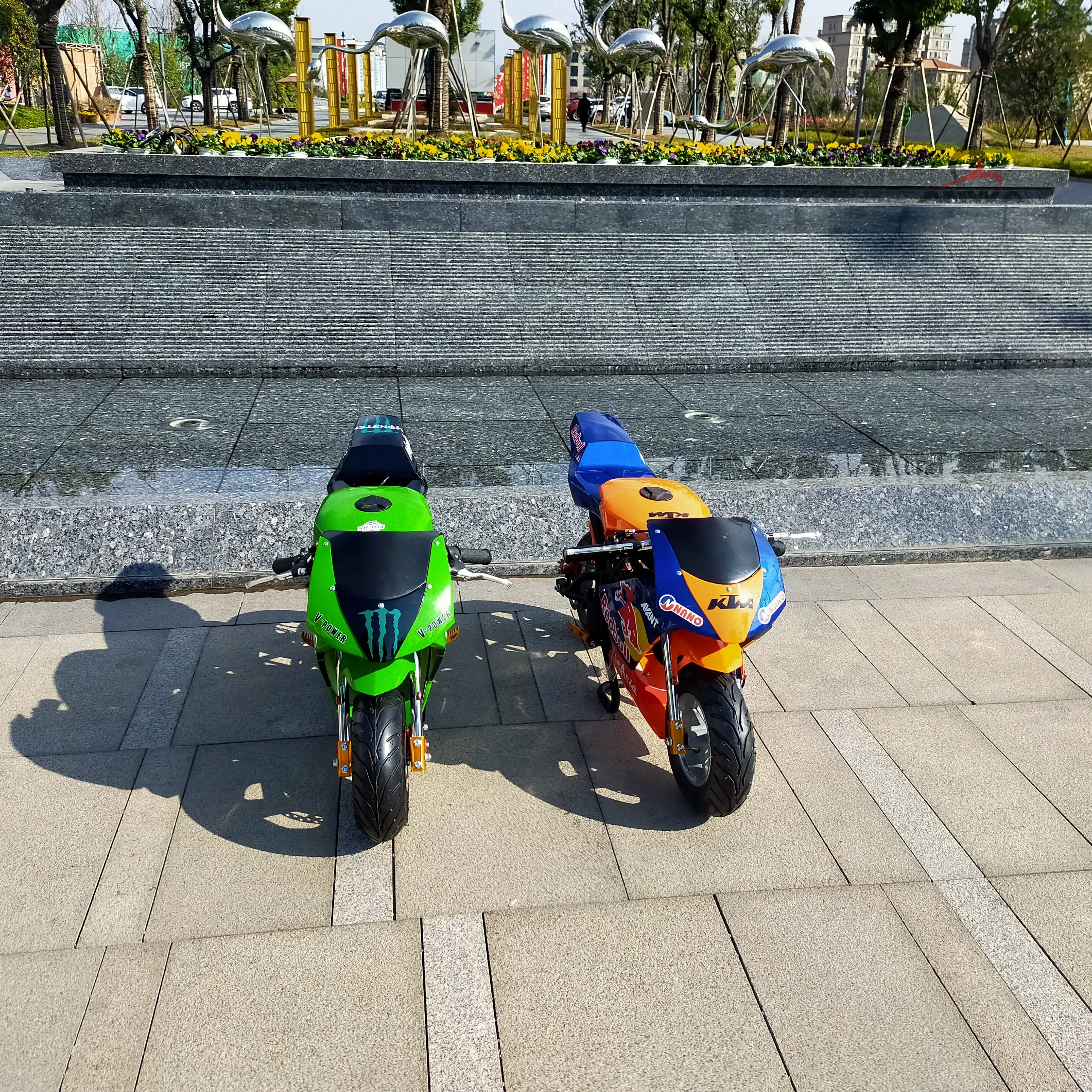 2021 Motor Mini Racing 49cc Pocket Bike For Kids
