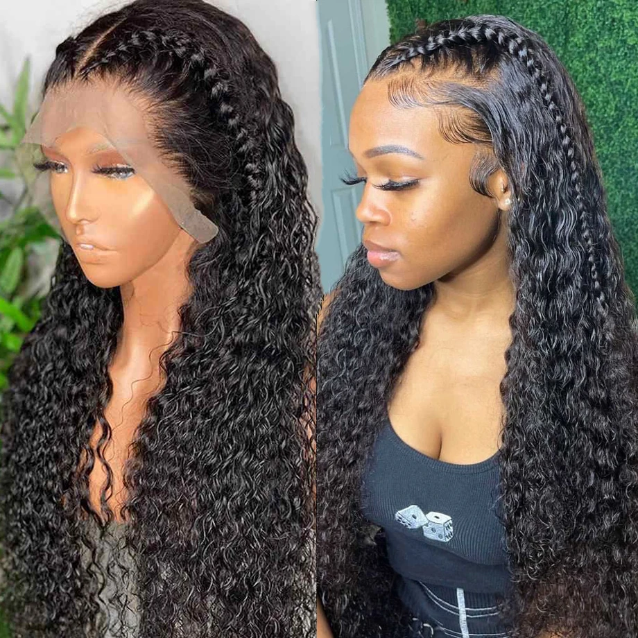 Virgin Cuticle Aligned Hair Full Lace Wig,Hd Transparent Lace Front Wigs,Brazilian Human Hair Lace Frontal Wigs For Black Women