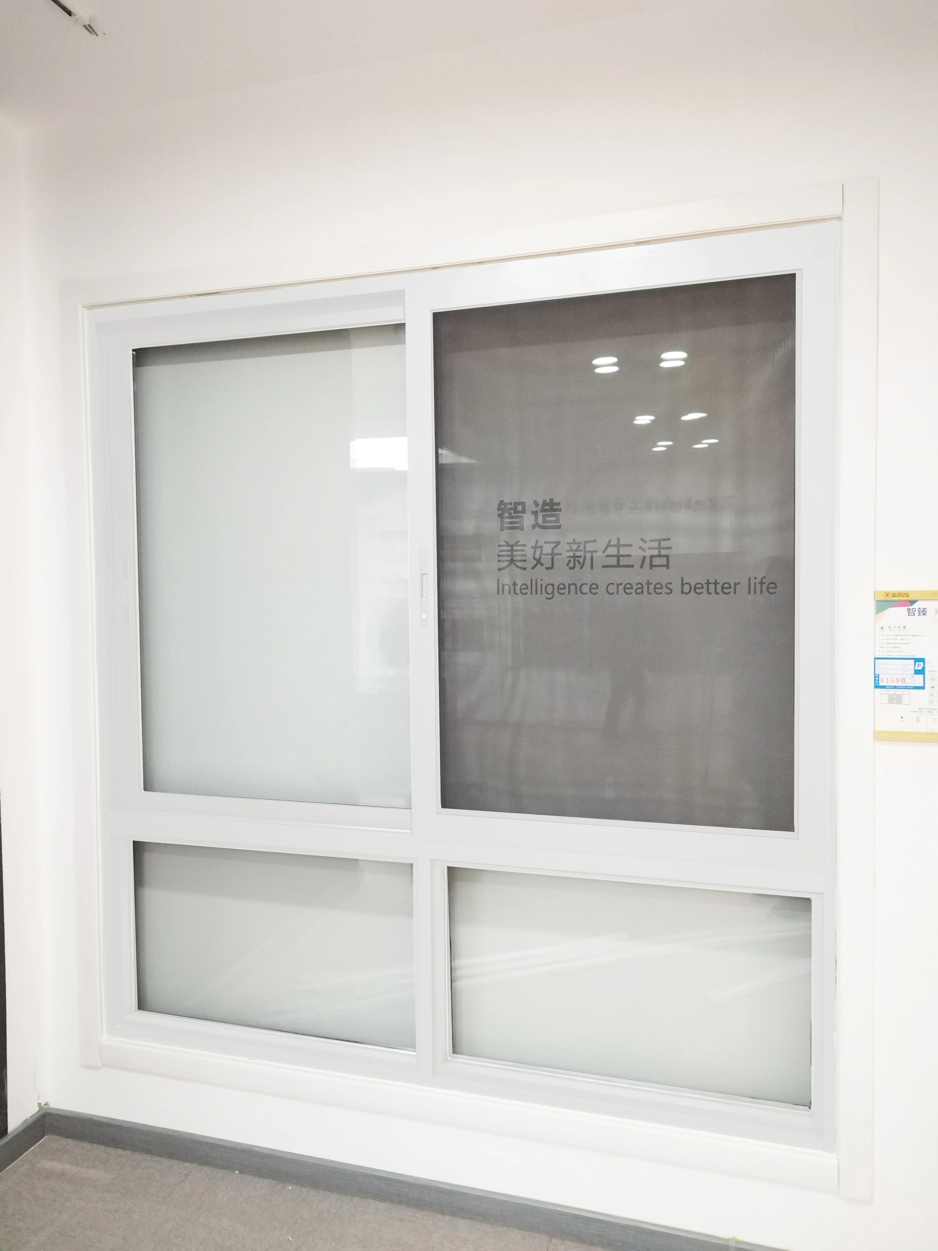 Top Quality And Good Price Upvc Grill Design UPVC Sliding Window With Modern Design