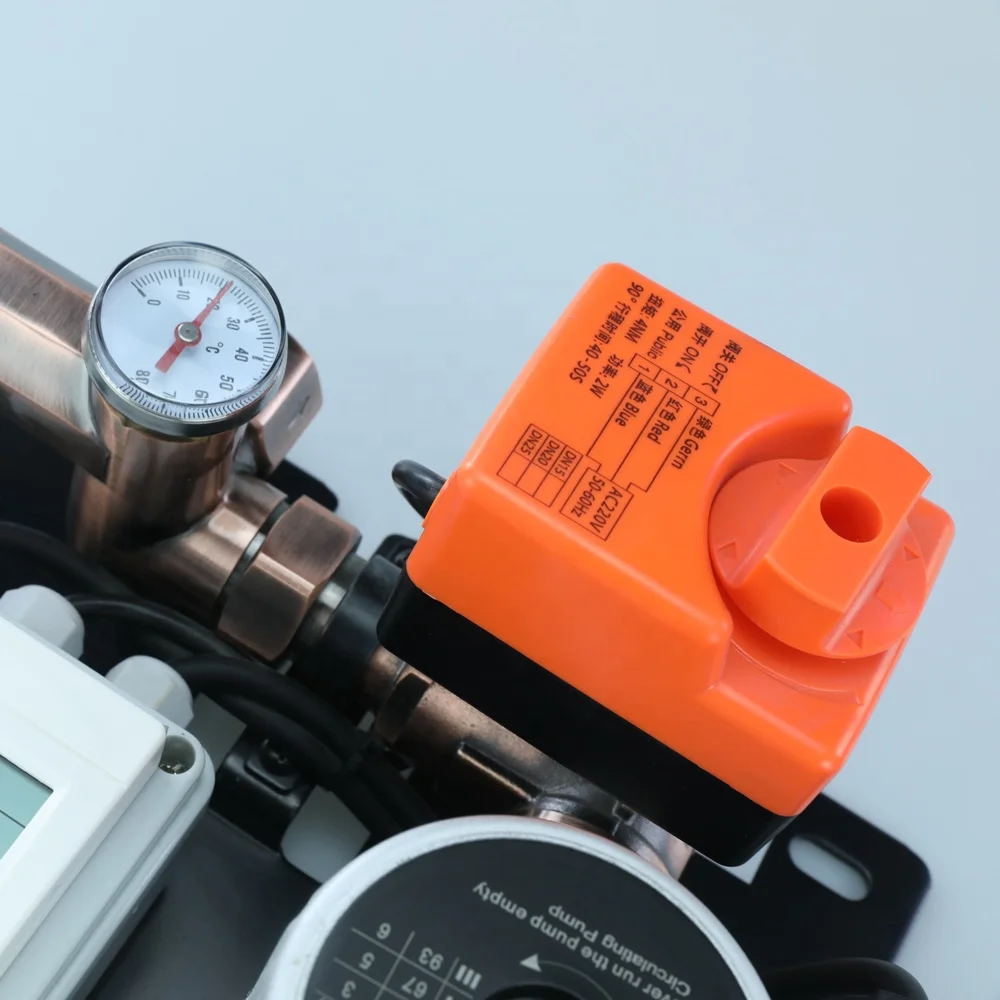 Water Separator Mixing System Floor Feating Mixed Water Temperature Control Center