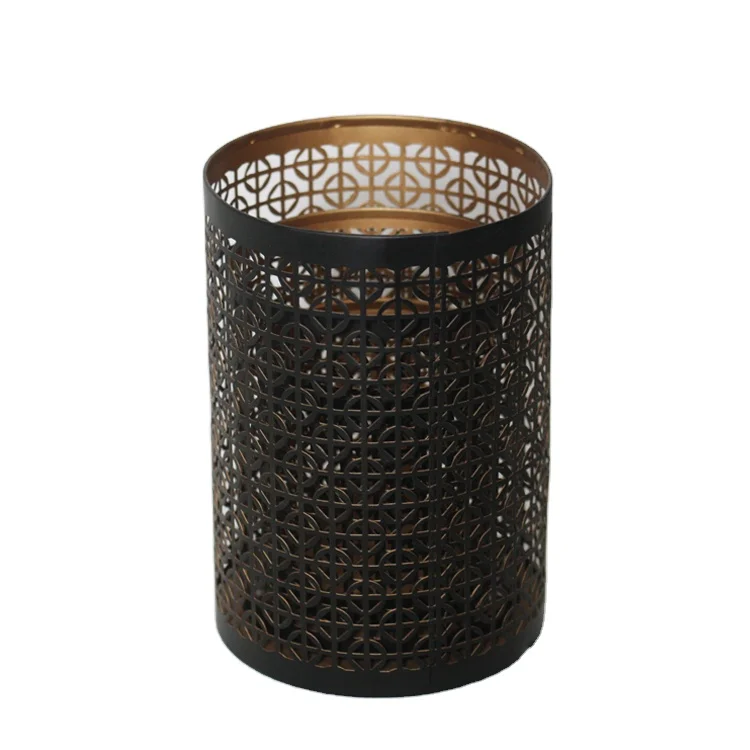 Guaranteed Quality Unique Rustic Round Metal Lantern Candle Holder For Home Decor
