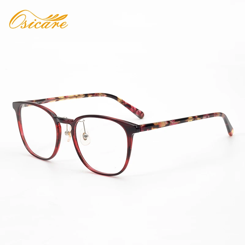 Newest Clear Fashion Designer Eyewear  Optical Shop Design Women Thin Acetate Eyeglasses Frames Custom Logo Optical Frames