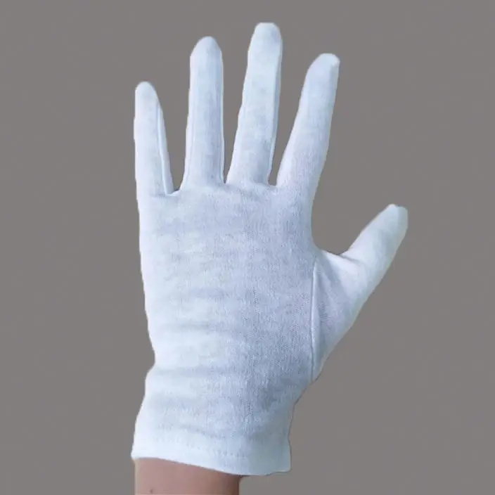 Knitted Cotton Interlock Gloves Manufacture