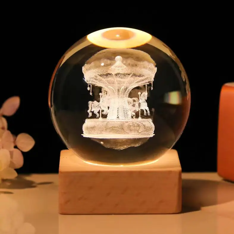 customised decorative birthday crystal crafts for souvenir wholesale crystal globe pen holder set for office crystal craft work