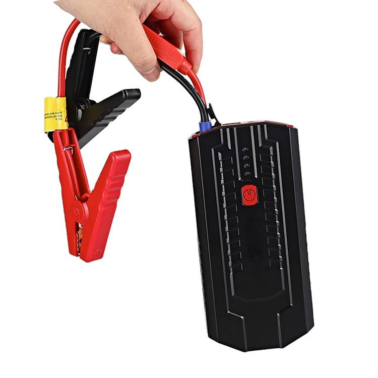 12V UltraSafe Portable Lithium Jump Starter Car Battery Booster Pack USB-C Power bank Charger with Jumper Cables
