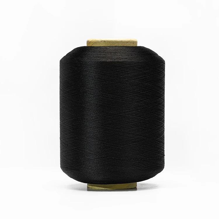 
Polyester yarn function yarn anti-flaming anti-bacterial dty poy polyester dty dope dyed filament yarn 