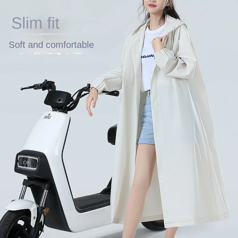 Adult Rain Ponchos with Hood Disposable Rain Ponchos Plastic Emergency Raincoat Poncho for Men Women Kids (Intensification)