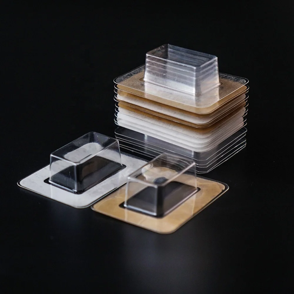 Hot Sell Custom PET Transparent Plastic Clamshell Blister Packaging with Adhesive
