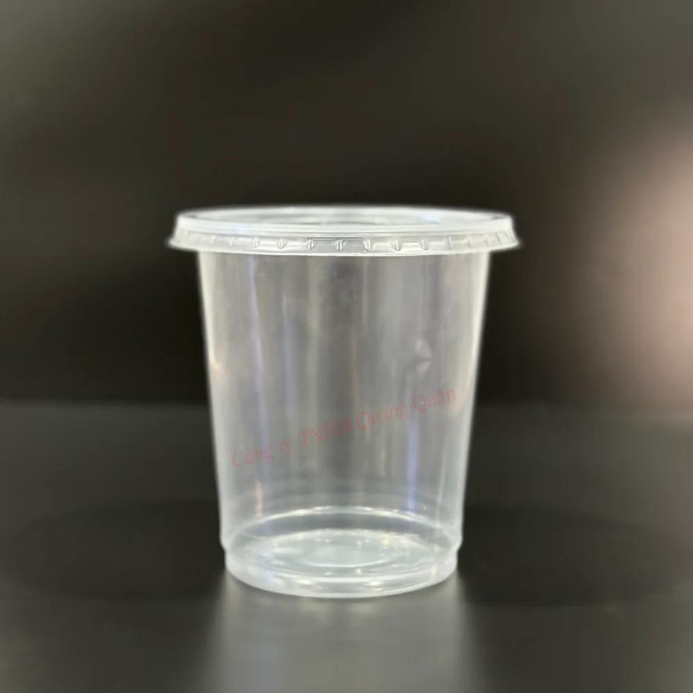 Wholesale Printed Logo Disposable Transparent PP,PE Plastic Coffee Cups Cold Drink Plastic Cups From Viet Nam Manufacturing