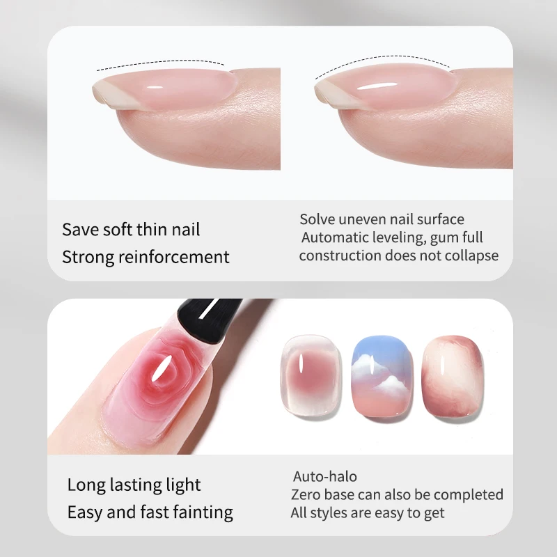 16ml Base Coat for Salon Hardness Nails UV Gel Polish Base Coat Colors Mirror Gel Nails Polish Color