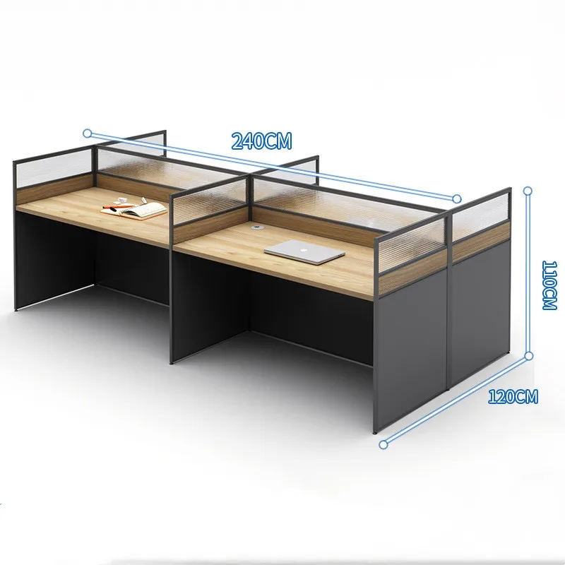 Executive desk office table design workstation screen card wholesale office manager desk set computer table and chair