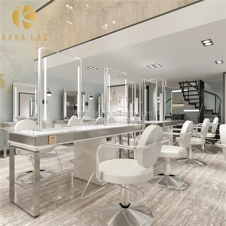 lighting salon furniture makeup vanity station salon equipment and furniture package