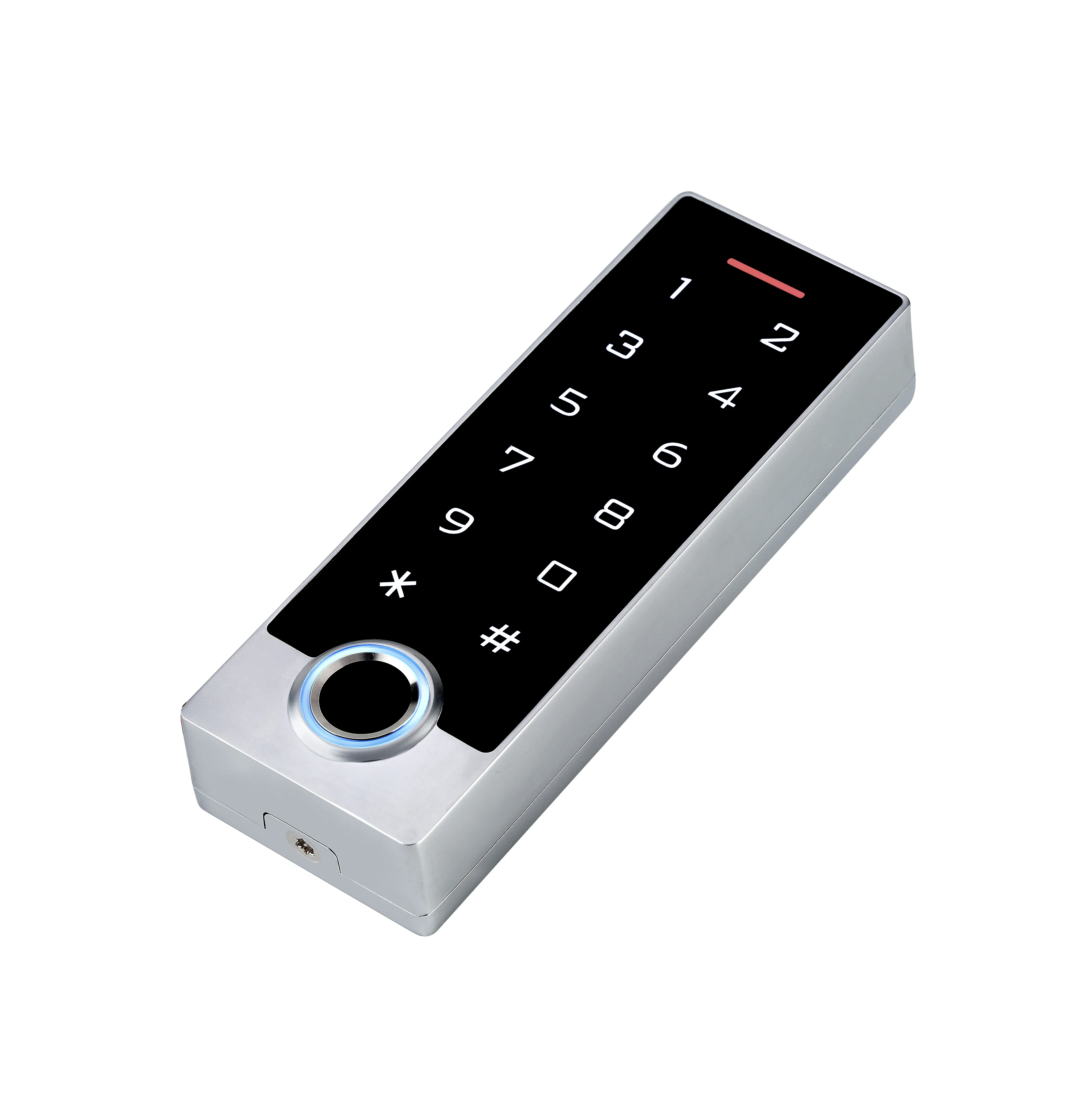 Touch screen Metal Standalone Fingerprint Biometric Keypad Access Controller