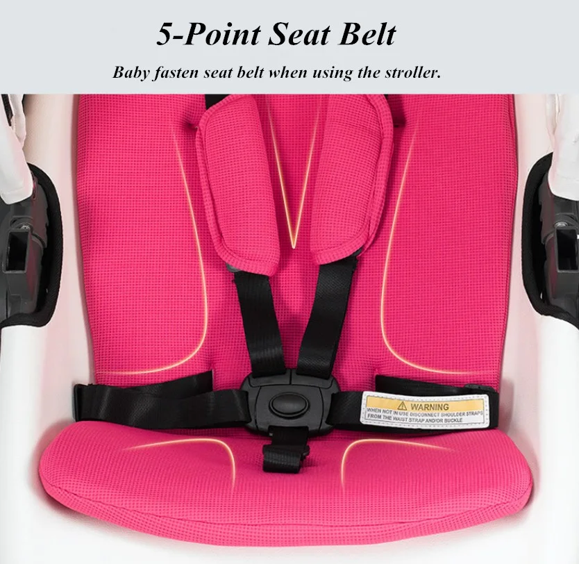 Wholesale Hot mom 3 in 1 Leather Custom OEM Customized Frame Logo Baby Stroller High View Baby Pram Carrier Chinese Supplier