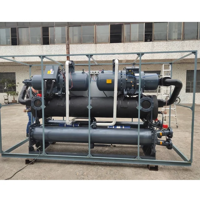 
280hp water cooled screw chiller for cooling industry 