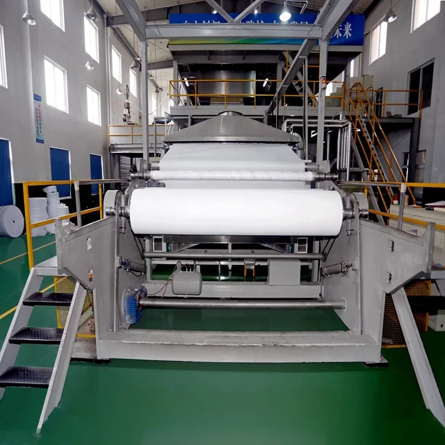 2400mm S PP Spunbond Nonwoven Fabric Making Machine Non Woven Fabric Geotextile Production Line