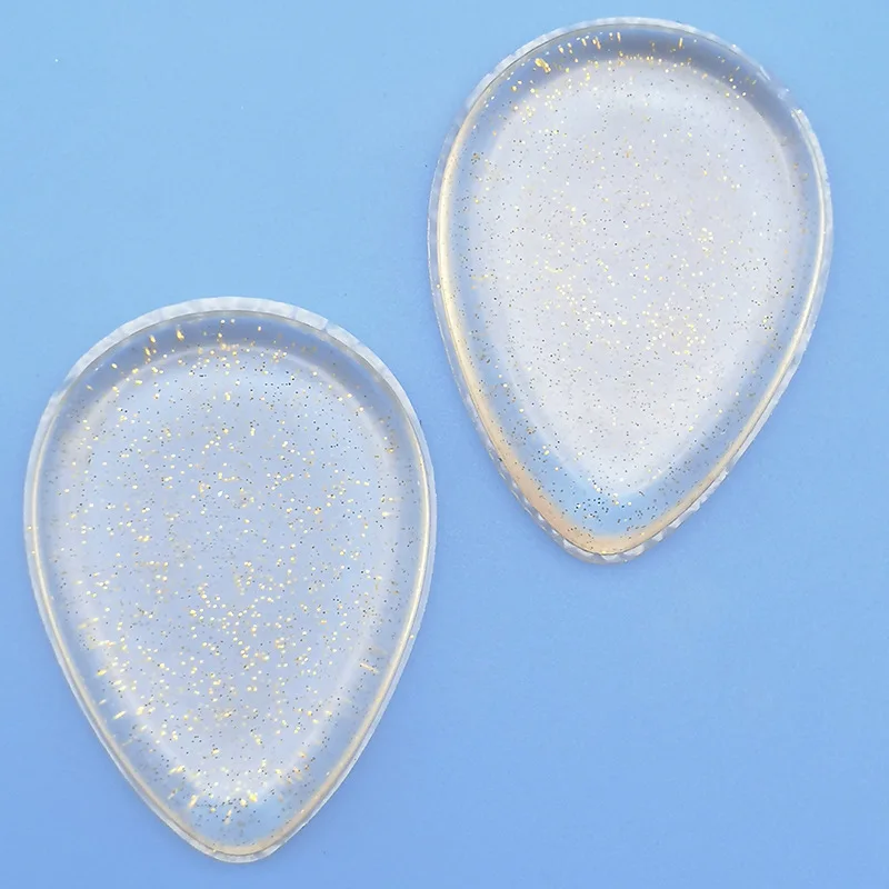 Soft 3D Facial Skin Friendly Built In Silicone Cosmetic Round Silicone Powder Puff