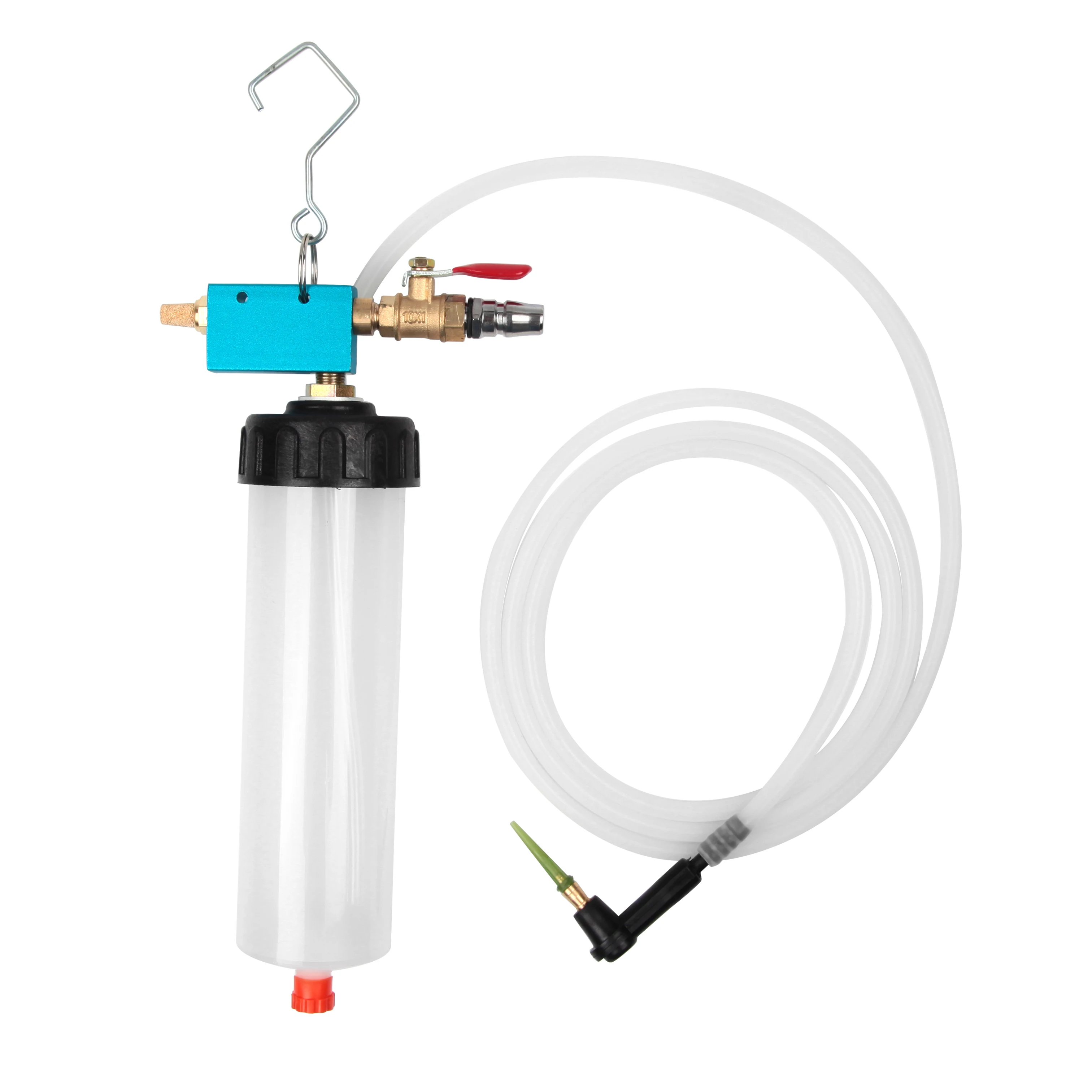 Car Brake System Fluid Bleeder Kit Hydraulic Clutch Oil Exchange One Man Tool