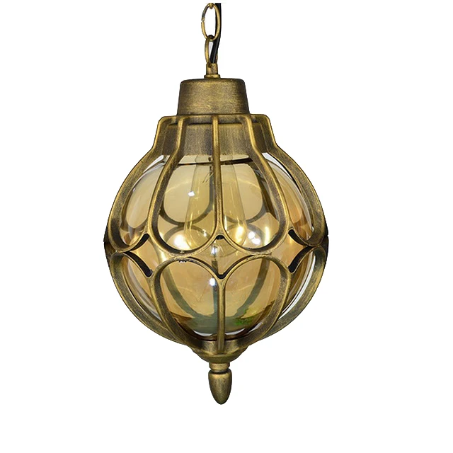 Modern waterproof garden use outdoor hanging light pendant light outdoor wall lighting