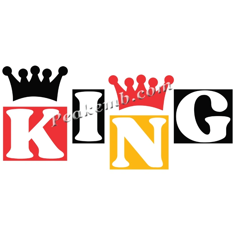 Hot Sale Washable Black King Black History DTF Printing Transfer For T-Shirt Decals