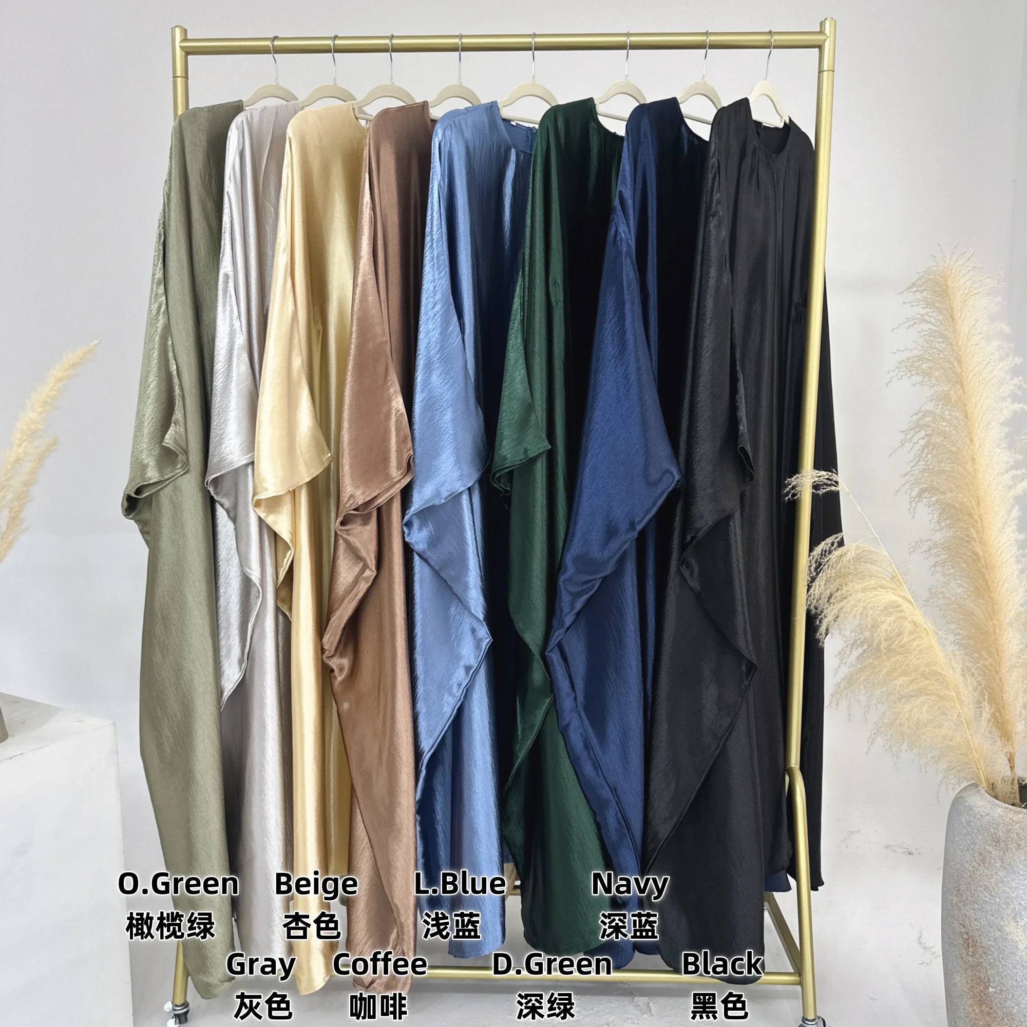 Loriya Abaya 2025 Islamic Clothing Oversized Modest Dresses With Belt inside Abaya Women Muslim Dress Eid Ramadan Luxury Abaya