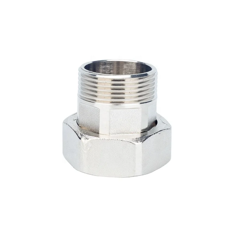 Высококачественные посеребренные аксессуары для ванной комнаты резьбовой соединитель латунный Компрессионный фитинг