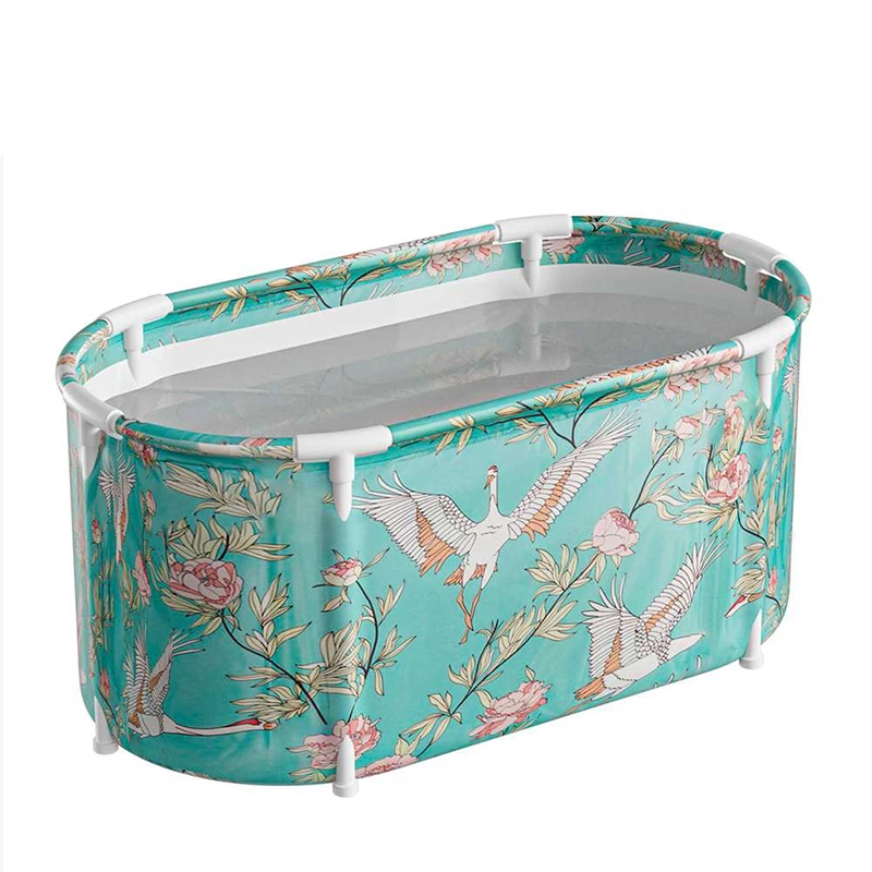 Outdoor High Quality Foldable Rectangle Bath Tub Household Folding Bath Tub For Adults