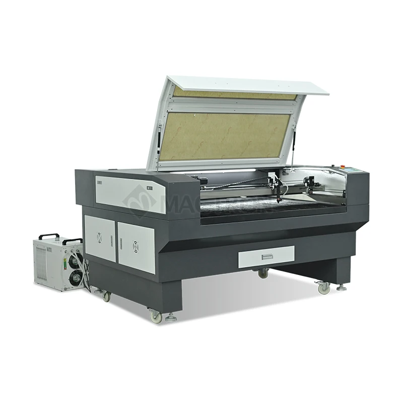 1390 with 2 Head Camera CO2 Laser Cutting Machine for Wedding Invitation