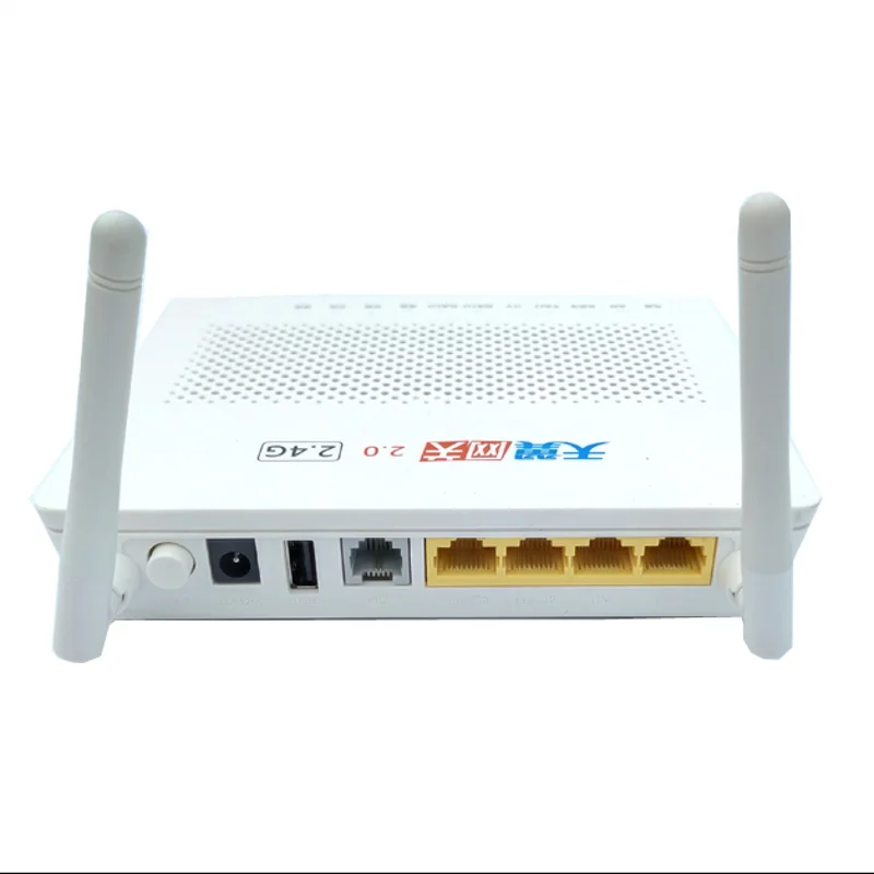 HUAWEI USED CLEAN GPON EPON GEPON ONU HS8145C HS8145C5  function as HG8456M  1GE+3FE LAN +2.4G WIFI 2dbi WIFI ONT  XPON for FTTH