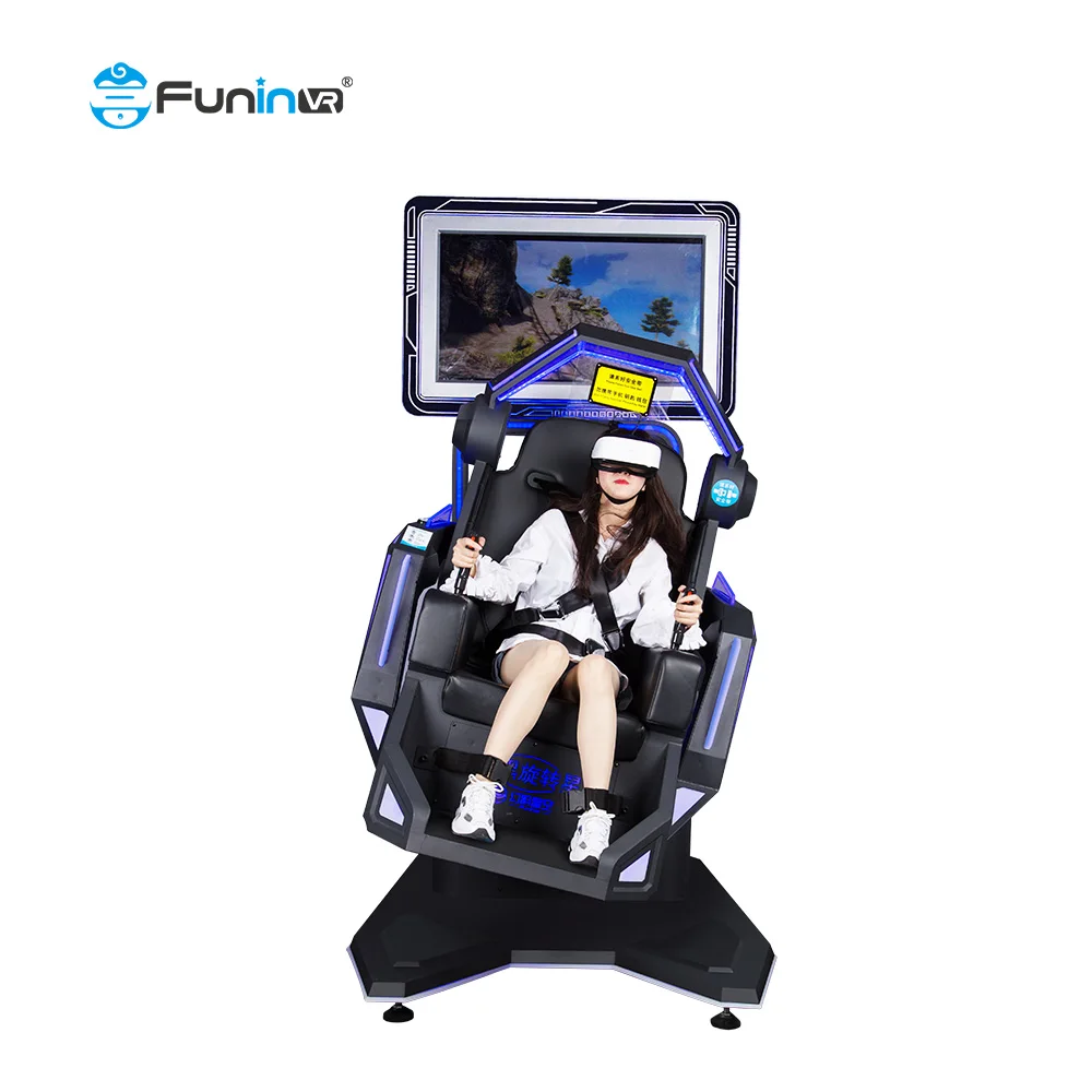  Самый реалистичный симулятор полета Funin VR виртуальной реальности 4D 5D 7D 9D кинотеатр макс. на 360