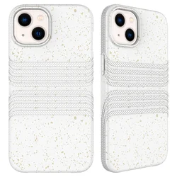 Eco-Friendly Wheat Straw 100% biodegradable phone case for i phone 14 13 pro max