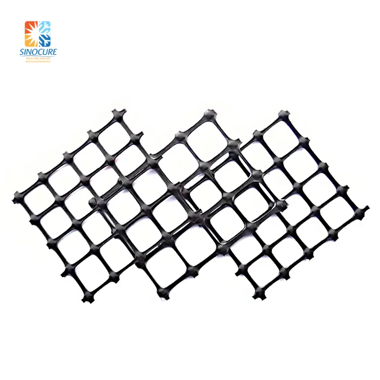 Biaxial tensile plastic geogrid for roadbed reinforcement factory direct sale complete specifications 20kn-100kn