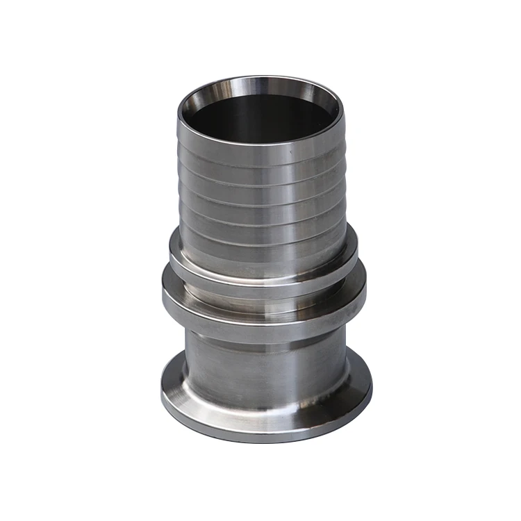 OEM stainless steel food grade stem clamp ferrule pipe metal joint for pipes