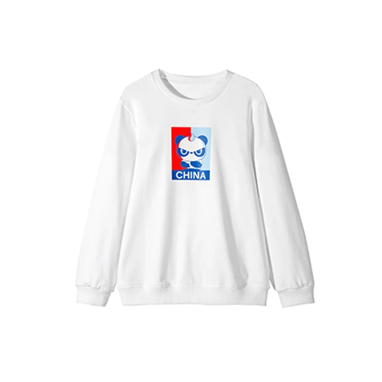 
In Stock Polyester Cotton Printed Graphic Sweatshirts Custom Logo 