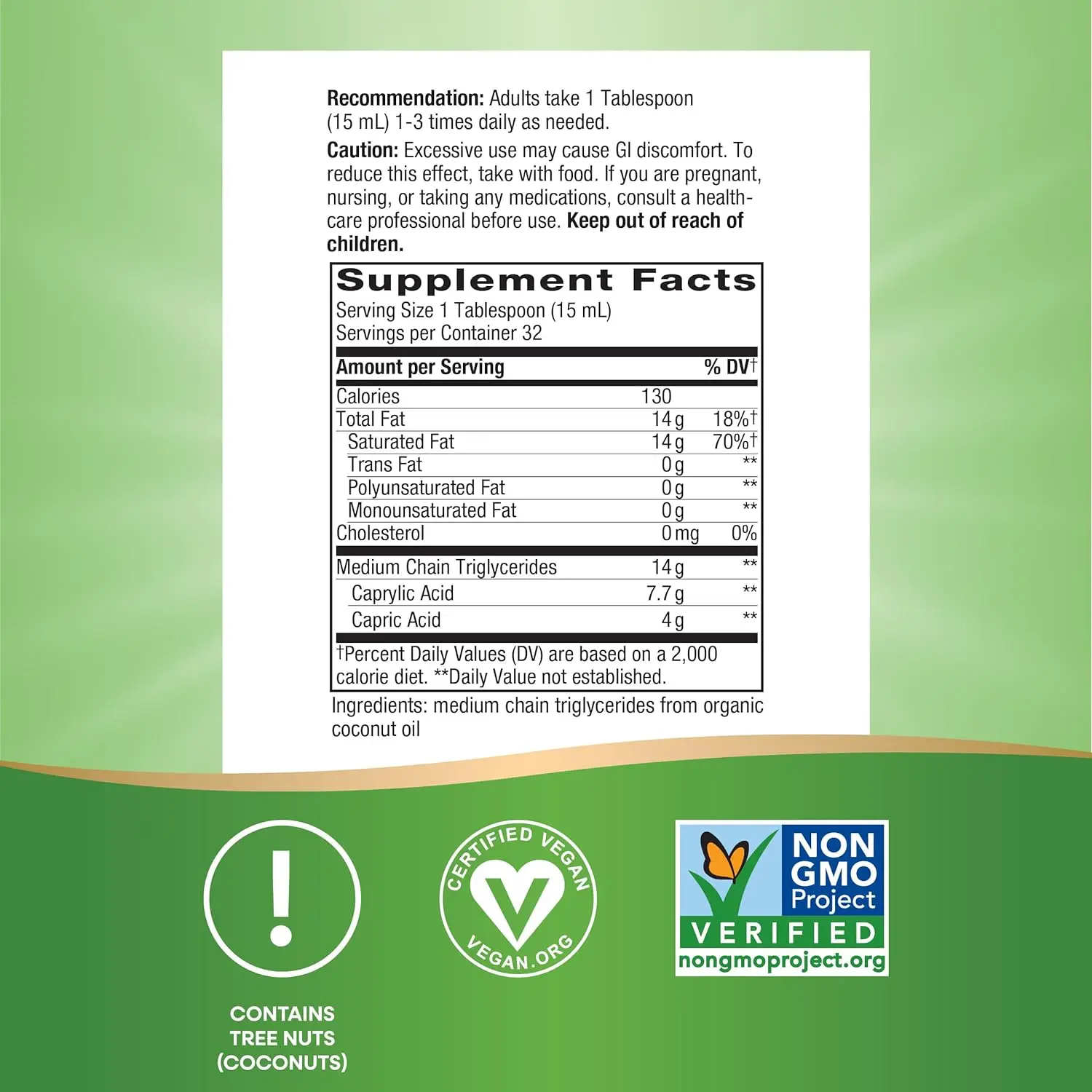 Lance Private Label Organic Mct Oil Natural Keto Diet Brain Body Fuel Pure Coconut Mct Oil