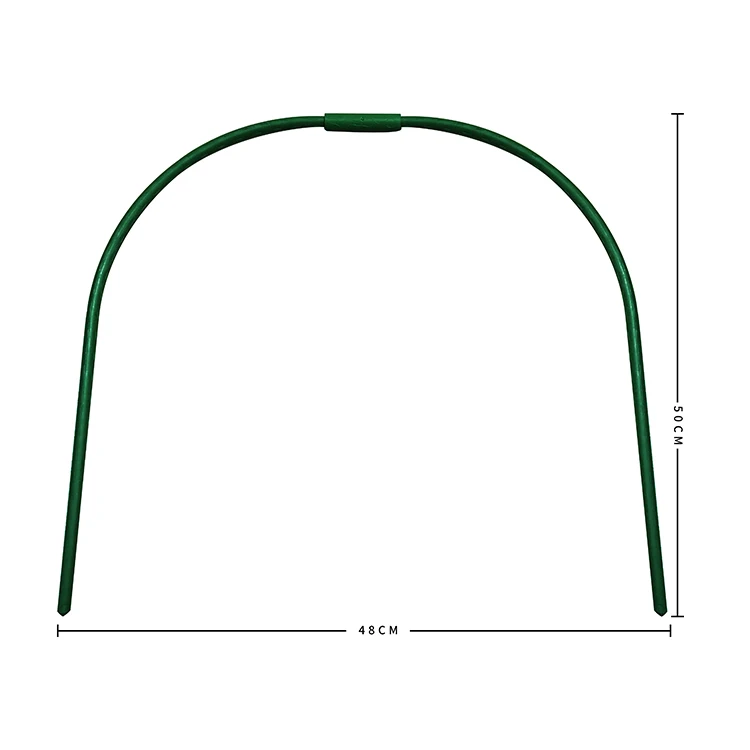Plastic Steel Pipe Japanese Garden Arch Vegetable Greenhouse Bend Support