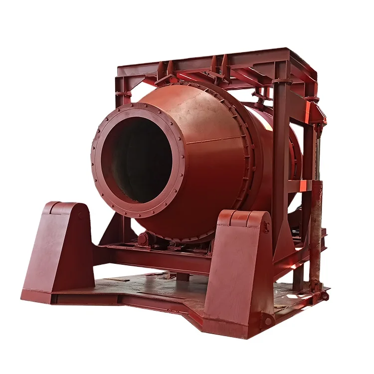 Industrial furnace aluminum casting rotary furnace Industrial electric furnace recycling aluminum casting equipment