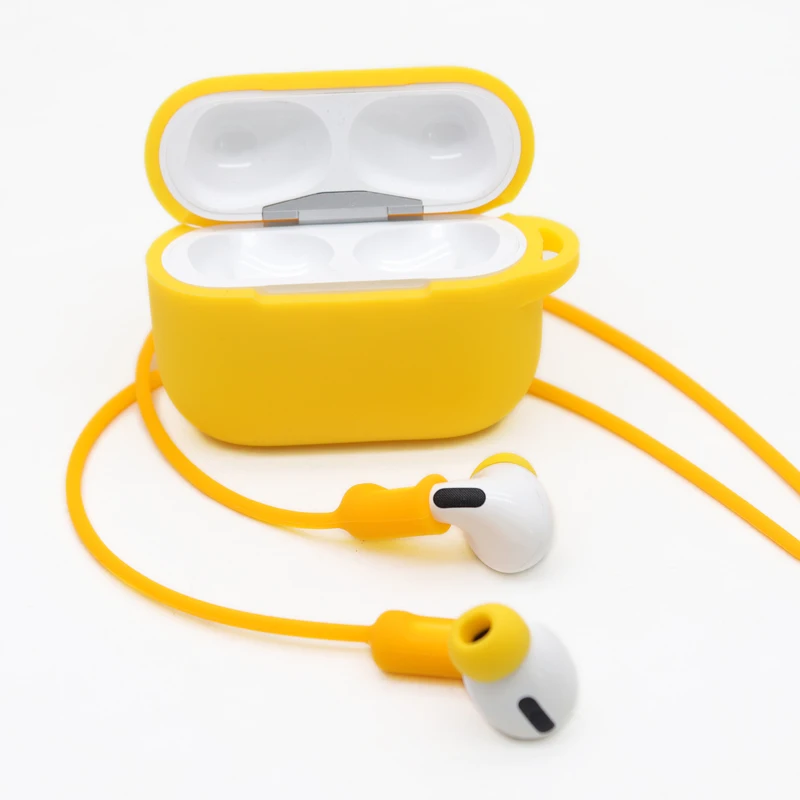 
Personalized shockproof silicone protective case for airpods airpods pro 